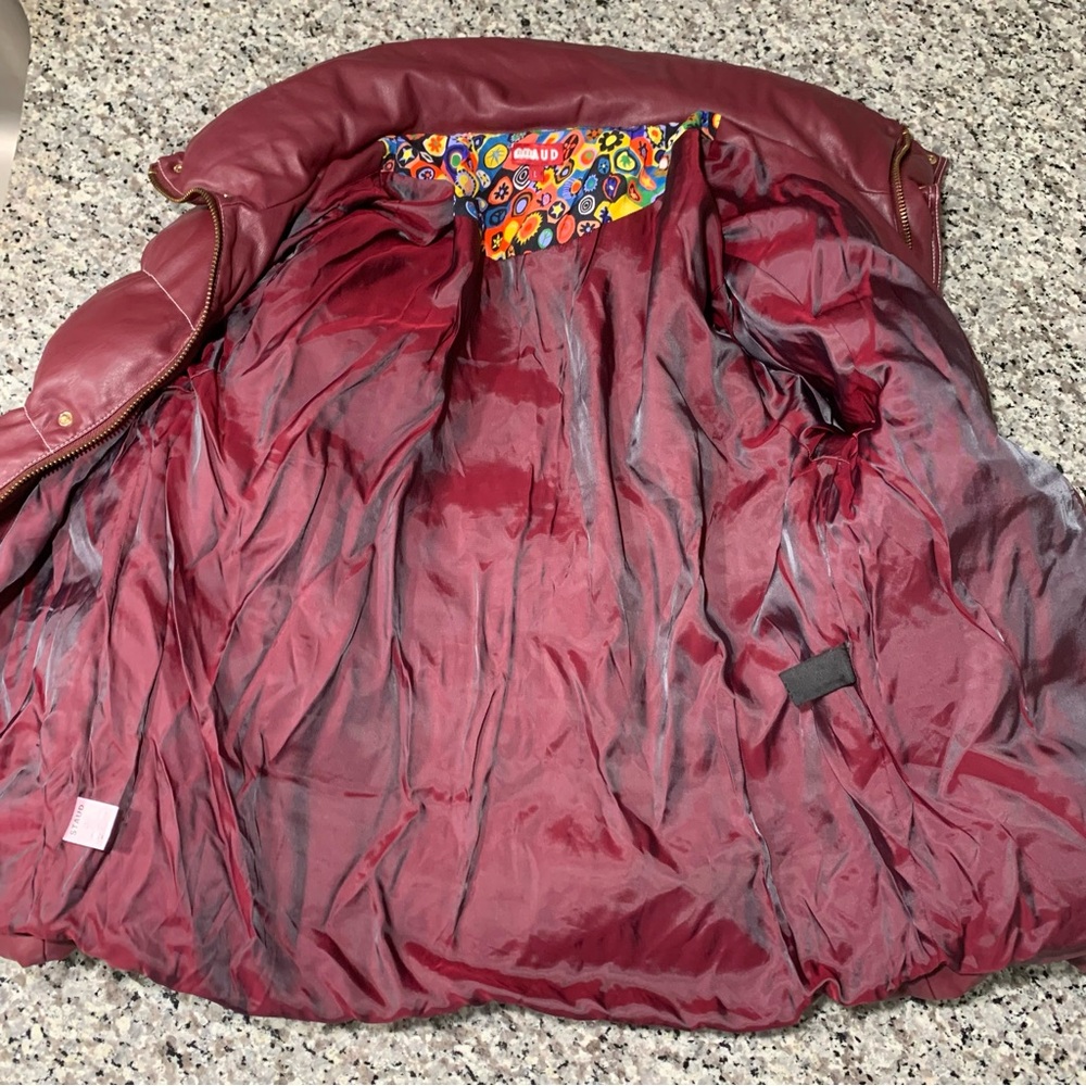 STAUD Burgundy Puffer Jacket - Picture 11 of 16